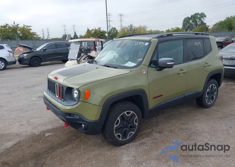 2015 Jeep Renegade Trailhawk from USA, damaged, VIN ZACCJBCT0FPB61665
